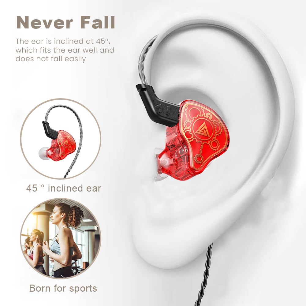 Amazon.co.jp: Yeabomy 有線ゲーミングイヤホン QKZ Hi7T